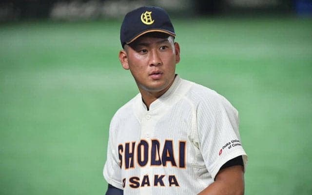 智弁学園で選抜V4番、ドラフト候補の大商大・福元悠真がプロ志望届　今春はリーグMVP
