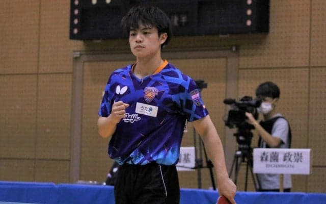 宇田幸矢、10連勝で1位通過　森薗、戸上も代表切符掴む＜卓球・世界選手権日本代表選考会＞
