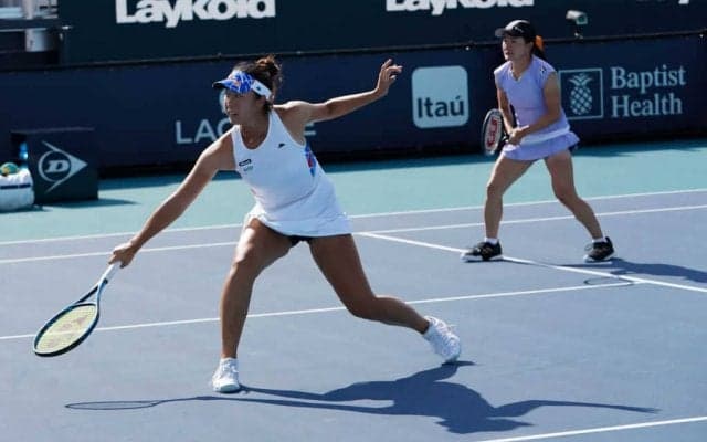 【速報】青山／柴原ペアが第1セットを先取。全米OP女子ダブルス1回戦