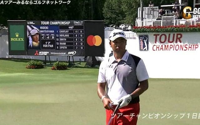 【動画】松山英樹、7オーバー「77」と苦しい一日に