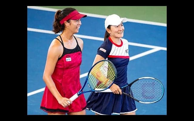  青山/ 柴原組 全米OP初戦突破 