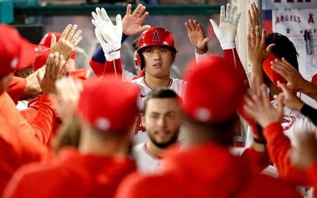 【MLB】大谷翔平、特大43号3ランでメジャー通算90本塁打　ペレスに3本差、エ軍勝率5割復帰