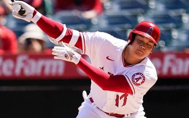 【MLB】大谷翔平、今季23盗塁でメジャー6位タイ浮上　4の0で2戦ぶり無安打、エ軍借金1