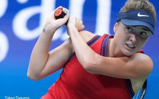 スビトリーナ8強、ハレプとのライバル対決にストレート勝利[USオープン]