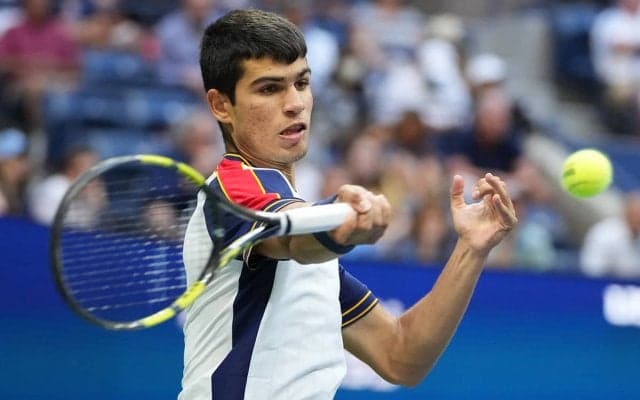 18歳のアルカラスが躍進! 3時間半の激闘制してベスト8「チチパス戦のことは考えないようにしていた」[USオープン]