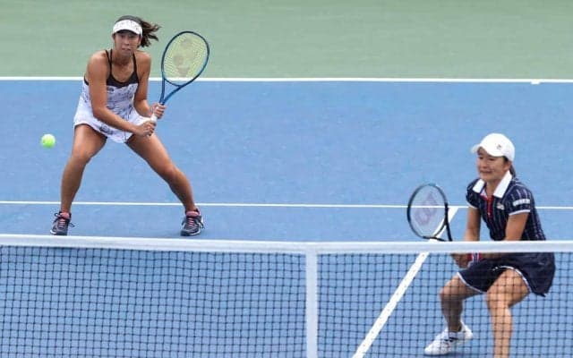 【速報】青山／柴原ペアが第1セットを落とす。全米OP女子ダブルス3回戦