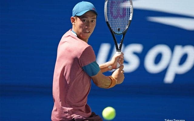 錦織圭のスーパーショットを収めた動画を大会が公開 [USオープン]