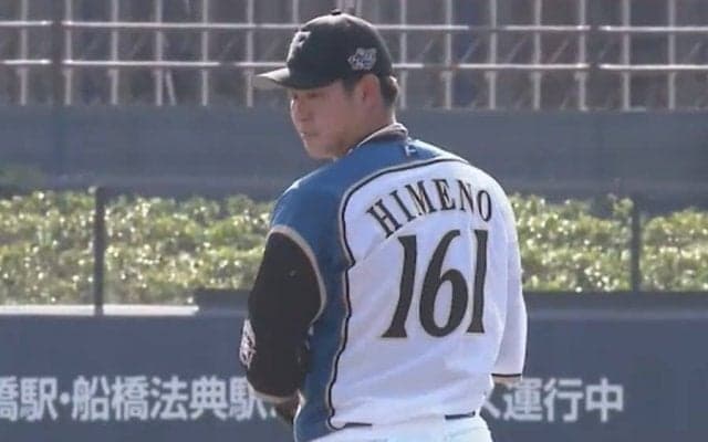 日本ハム姫野が154キロの衝撃デビュー　6月に外野手から投手に転向、2軍で1回無失点