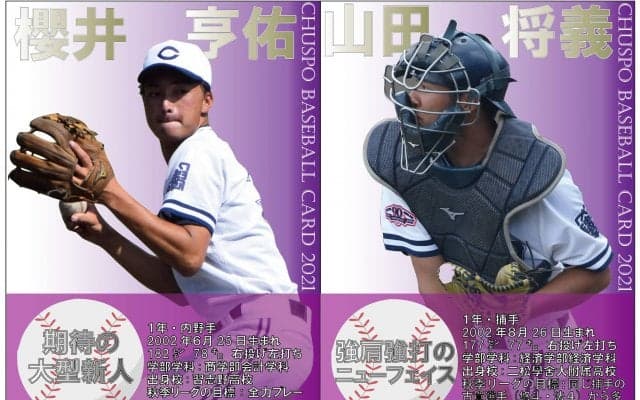 秋季リーグ開幕直前インタビュー①～期待のルーキー！中大の未来を担う１年生編