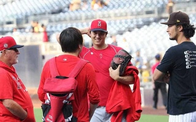 【MLB】大谷翔平＆ダルビッシュの「めっちゃいい写真」　再会2ショットに日米ファン喝采