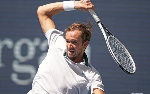 メドベージェフが3年連続準決勝進出、ファン・デ・ザンツフルプを下す[USオープン]