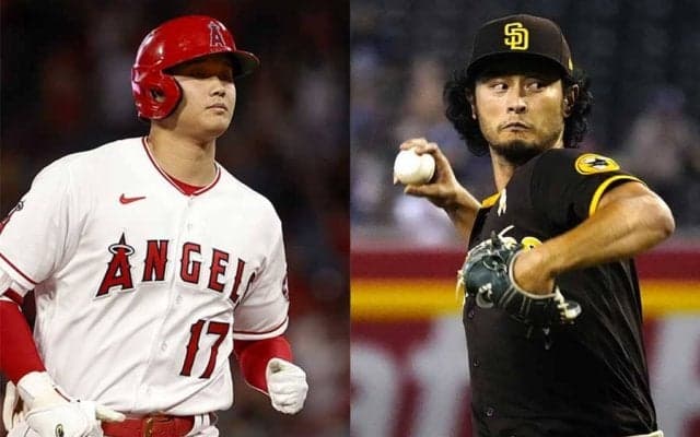 【MLB】大谷翔平の小顔際立つ　ダルビッシュとの2ショットに球団OBも興奮「クールすぎる！」