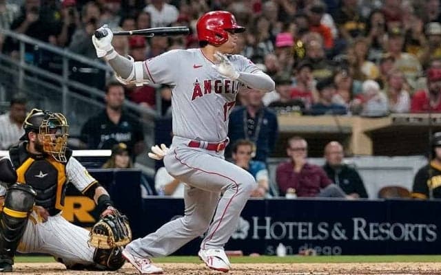 【MLB】大谷翔平、代打で“快足”内野安打　3戦ぶり安打に敵地拍手喝采、MVPコールも