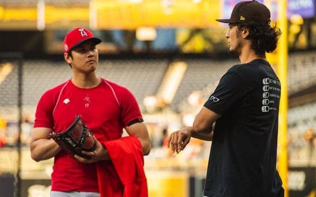 【MLB】「これはとてもクールだ!!」大谷＆ダルビッシュの“神々しい一枚”に解説大興奮