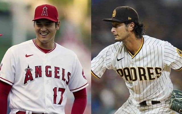 【MLB】大谷翔平とダルビッシュが和気あいあい　ずっと笑顔の1分間に反響「大谷さん礼儀正しい」