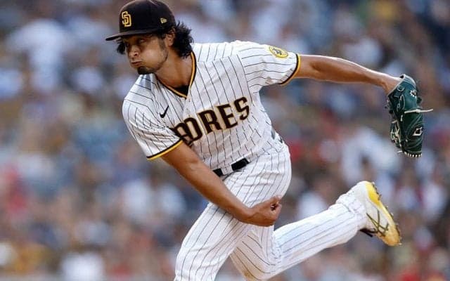 【MLB】ダルビッシュ、5回まで1失点好投で8勝目の権利　勝てば黒田博樹に並ぶ米通算79勝