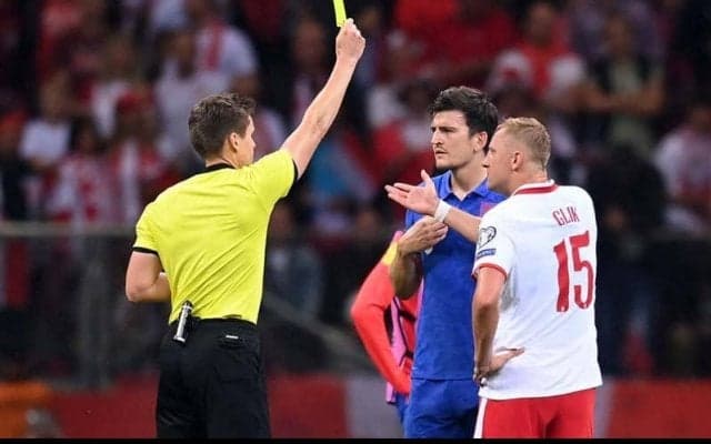イングランドvsポーランドの一戦で小競り合い…グリクがウォーカーの喉の皮膚をつまむ