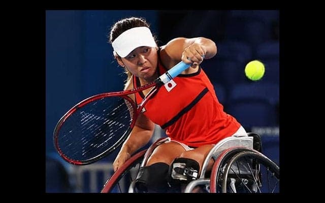 上地結衣 熱戦制し初戦突破