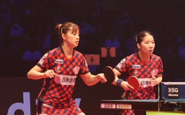 【Tリーグ速報】3連覇中の日本生命がダブルス先取　九州の世界3位ペアはデビュー戦勝利ならず