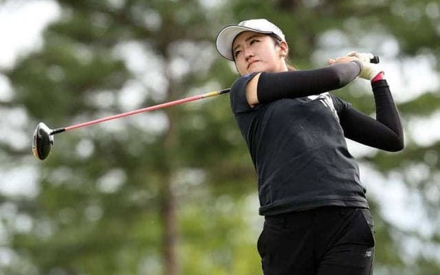 2位急浮上の稲見萌寧、メジャー初V視野もクール「どれだけ、気持ちを抑えられるか」