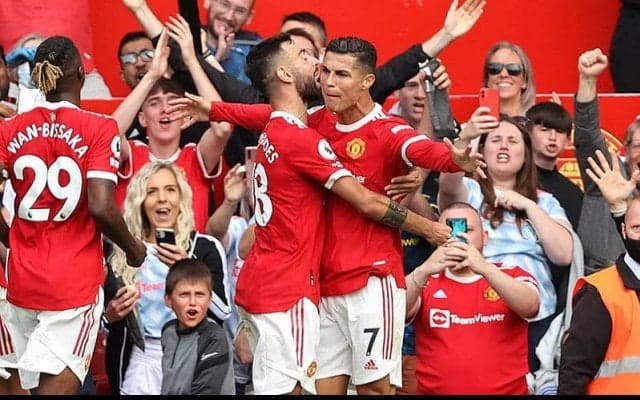 C・ロナウドが圧巻2発で鮮烈な再デビュー!　ユナイテッドがホームで4発快勝《プレミアリーグ》