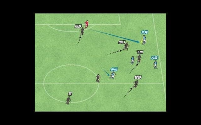 J1昇格へひた走るジュビロ磐田のゴールが見事。相手をハメた「縦の揺さぶり」とは？