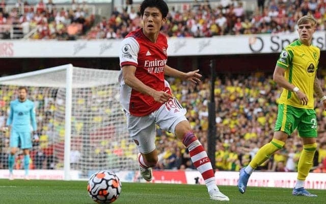 アーセナル冨安健洋がダイレクトボレー　惜しい強烈シュートに反響「これはビビった」