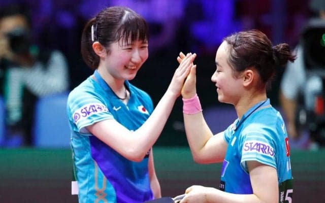 世界卓球ヒューストン大会代表発表　2019年大会銀の伊藤美誠/早田ひなペアら