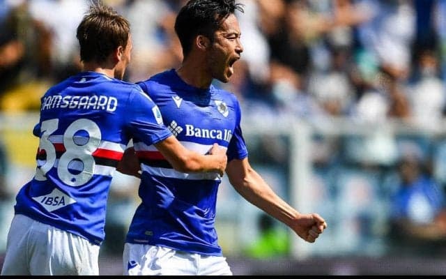 サンプの今季初ゴールは吉田！ 王者インテルに張り合い2-2ドロー《セリエA》