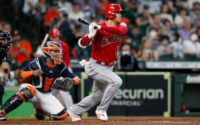 【MLB】大谷翔平、3の1も2戦ぶり一発ならず　ゲレーロJr.にHRトップで並ばれる、エ軍惜敗