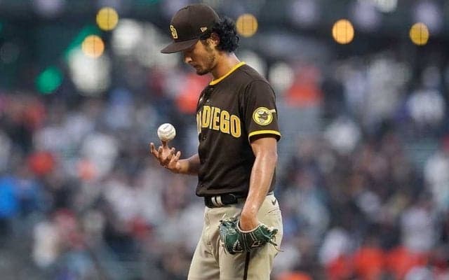 【MLB】ダルビッシュは4回8失点で降板　黒田博樹氏超えのMLB通算80勝は持ち越し