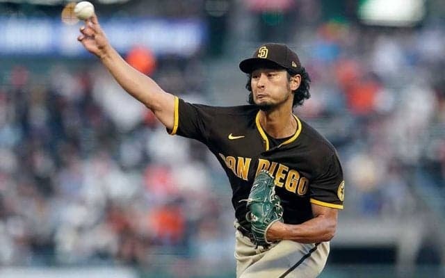 【MLB】ダルビッシュは4回8失点で10敗目　黒田博樹氏超えのMLB通算80勝は持ち越し