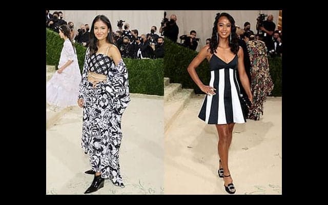 全米Vと準V メット・ガラ出席