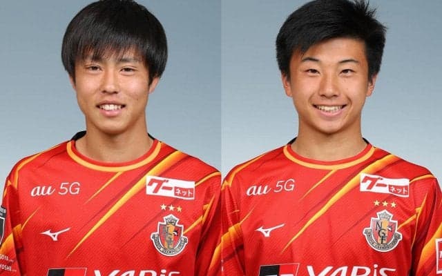 名古屋がU-18所属のFW豊田晃大、DF吉田温紀、MF甲田英將の来季昇格を発表