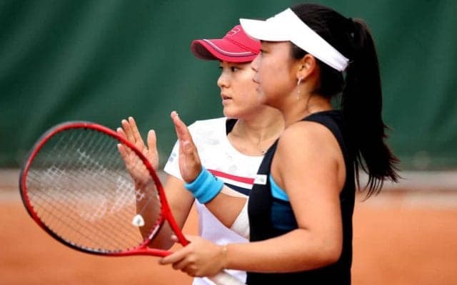 1年半ぶりに組んだ穂積／二宮ペアがベスト4進出「次は準決勝です」