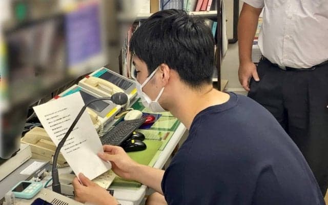 平岩 玄&笹倉怜寿（アルバルク東京）が多摩モノレール立飛駅構内アナウンスを担当