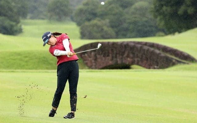 女子ゴルフ第2Rは中止、勝みなみ「危険とかあるし」　小祝さくら今季3度目の予選落ち