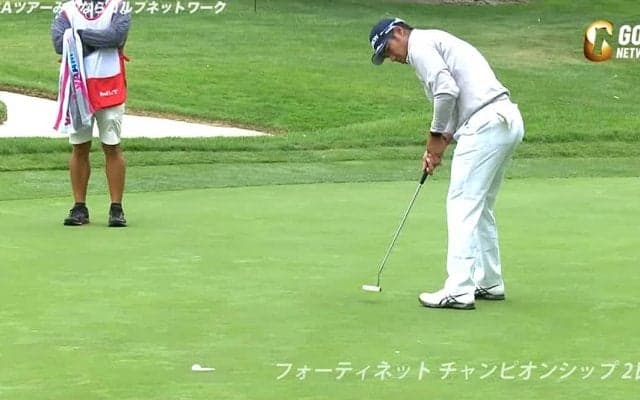 【動画】松山英樹、あと数センチでイーグルというアプローチを5番パー5で披露