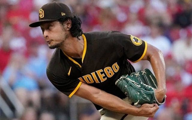 【MLB】ダルビッシュ、黒田博樹超えの通算80勝の権利持ち降板　日本投手単独2位へ7回9K無失点