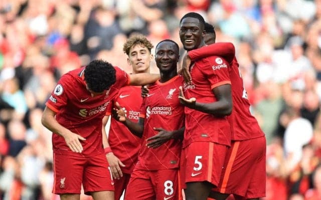 左足一閃の｢スーパーゴール｣！リバプールナビ・ケイタが決めた圧巻の｢ダイレクトボレー弾｣とは?【動画】