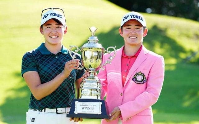 国内初ツインズ連続Vの岩井明愛、土壇場で水切りショットの理由「うまくやれば…」