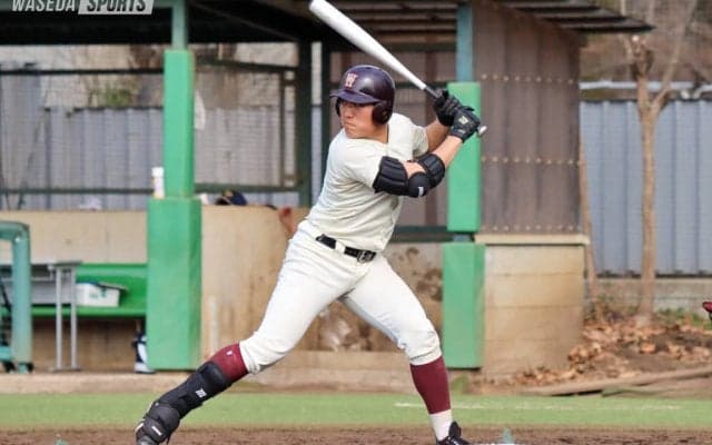 攻撃の要！早大準硬式野球部・関副将がプロ志望届を提出