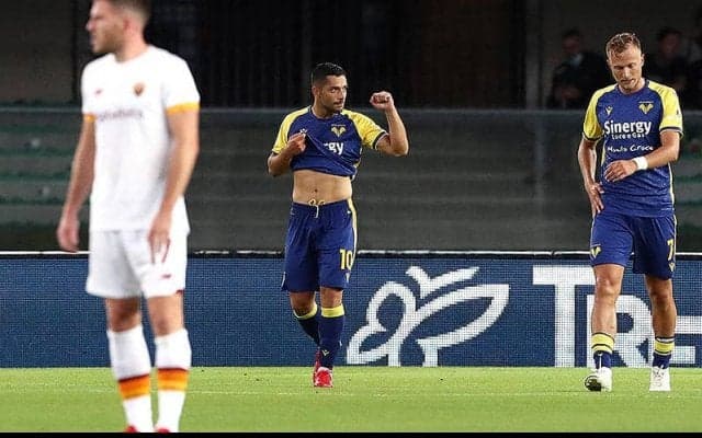 ローマがモウリーニョ体制7戦目で初黒星…監督交代のヴェローナに打ち負けて今季初白星献上…《セリエA》