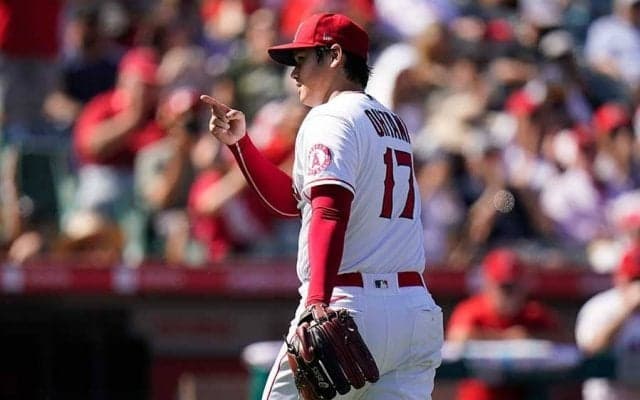【MLB】「えげつない」「とんでもない落差」　大谷翔平、ベース手前で急降下する“魔球”