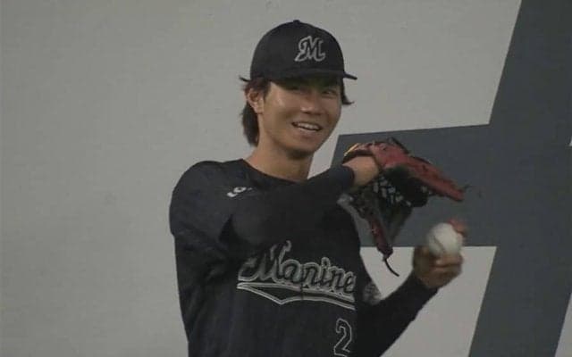 「プレーもですけど、色々と反則ですよね」ロッテ藤原の美技→“美顔”に悶絶