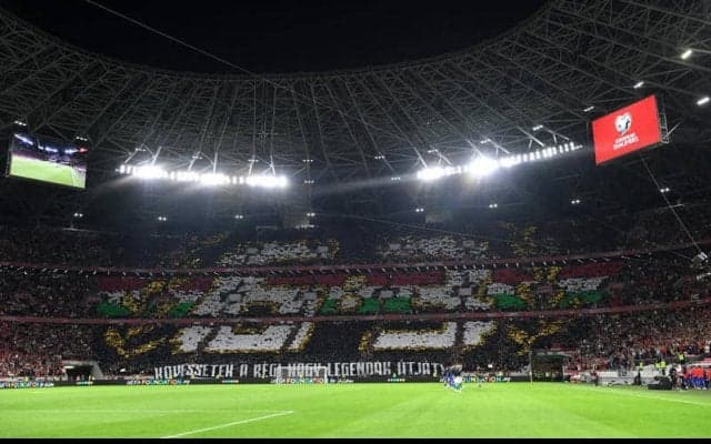 ハンガリー、イングランド代表戦での人種差別行為で2試合が無観客開催に