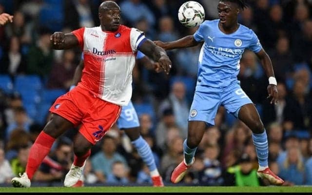 ベンチプレス200㎏体重100㎏の“ビースト”がシティと対峙！ペップも「伝説」と崇める