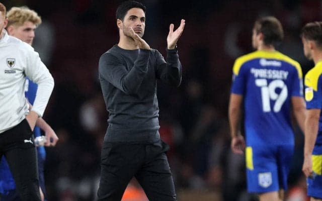 今季初の複数得点で勝利のアーセナル、アルテタ監督はファンに感謝「一緒に美しい1日を楽しみたい」