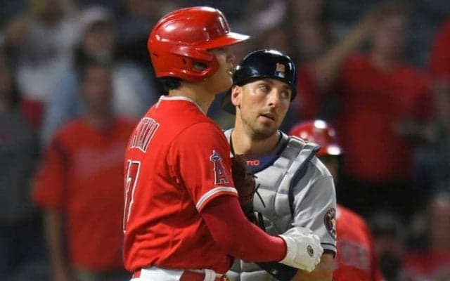 【MLB】大谷翔平、初の1試合4四球　絶好機で2打席連続敬遠、HRトップと1本差のまま