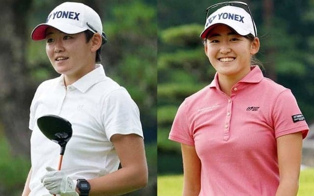 “ツインズ3連勝”狙う女子ゴルフの岩井姉妹　姉・明愛27位、妹・千怜38位のスタート